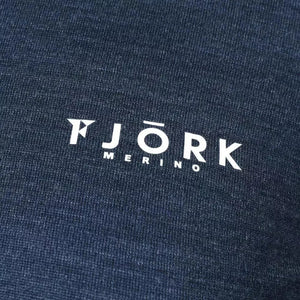 Bielizna termoaktywna Bjork Zip 210 damska, kolor Blue St Moritz, wełna merynosów, Fjork Merino