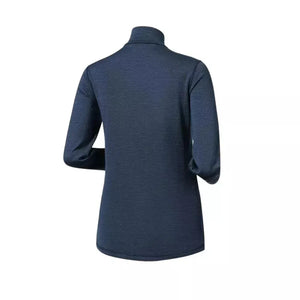 Bielizna termoaktywna Bjork Zip 210 damska, kolor Blue St Moritz, wełna merynosów, Fjork Merino